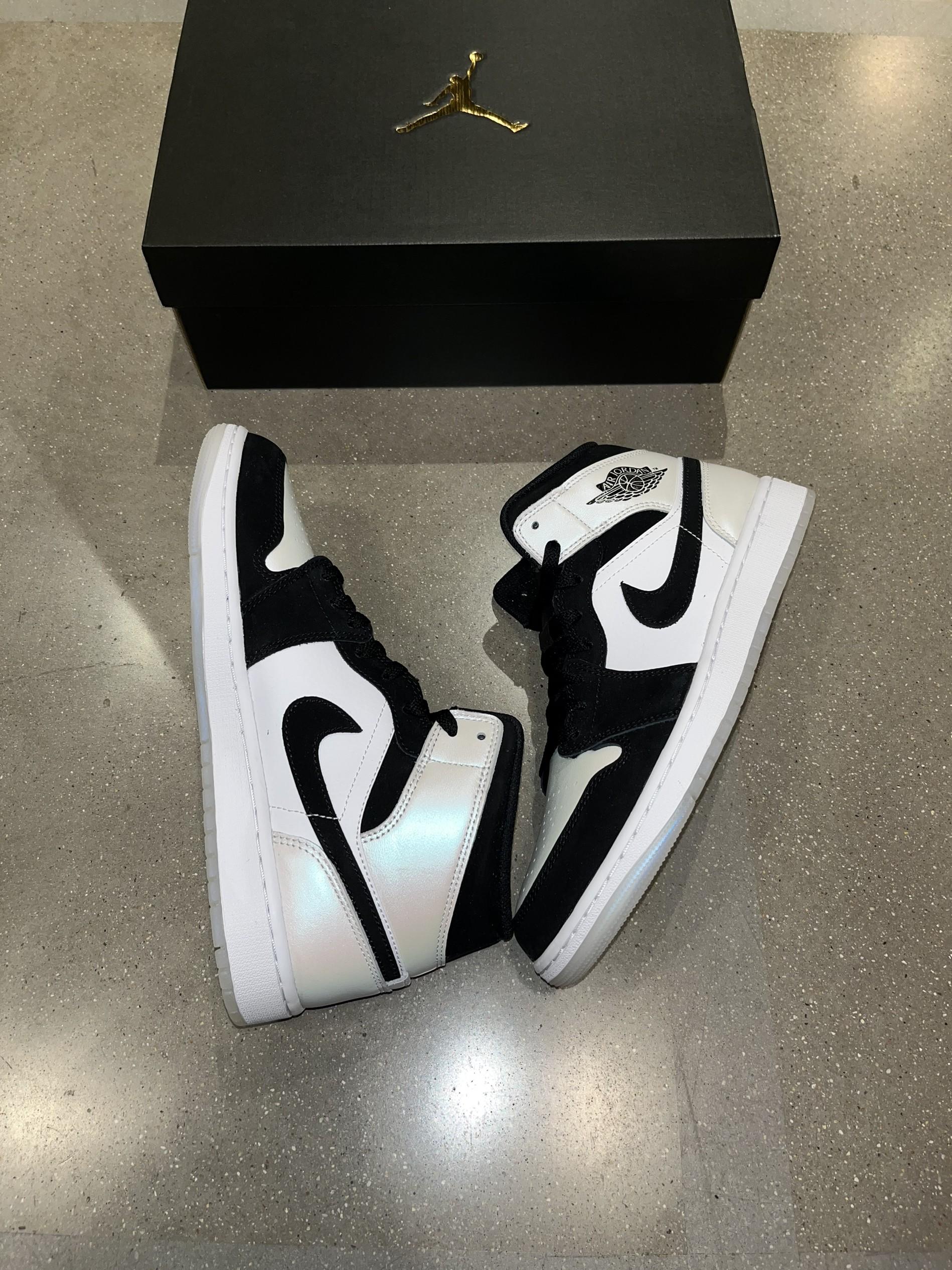 AJ1熊猫黑白YYDS,经典必入款